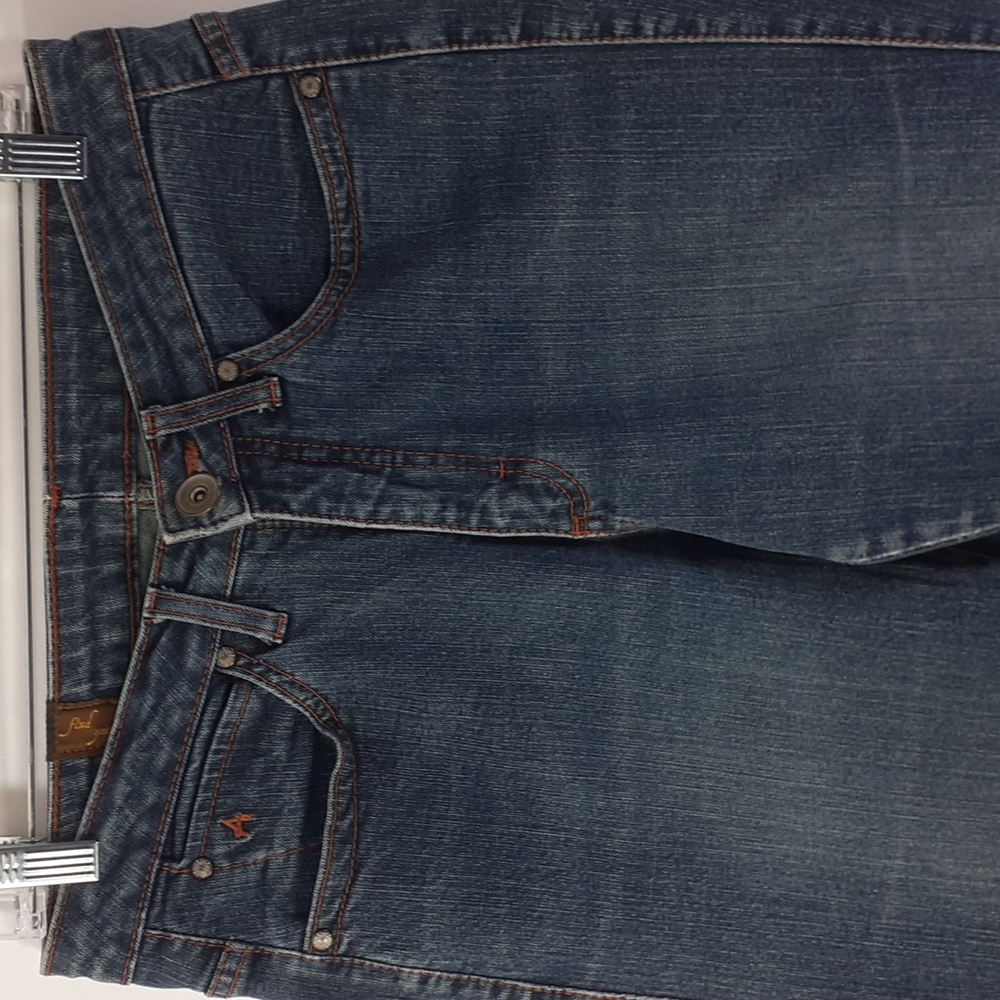Aura Women's Western Bootcut Blue Jeans Size 8 Short WUT74TD - Picture 5 of 16